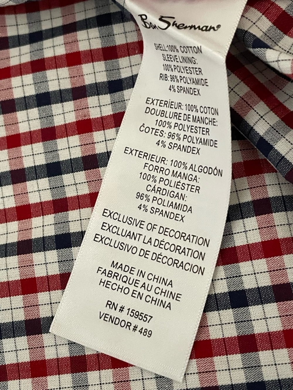 Ben Sherman Spring Jacket - Picture 6 of 7